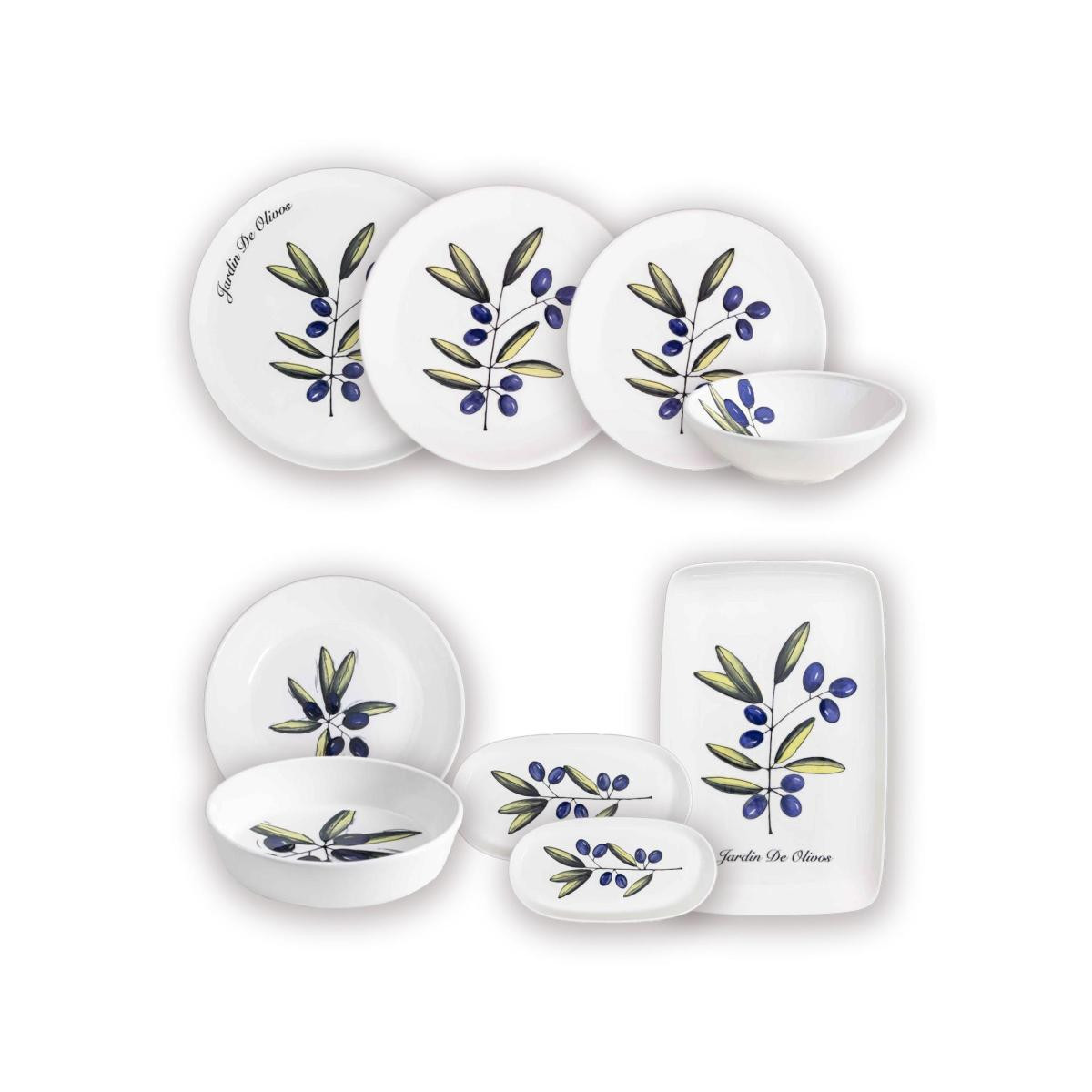 The Mia Olivos 6 Kişilik Yemek Talımı 31 Parça Set 1