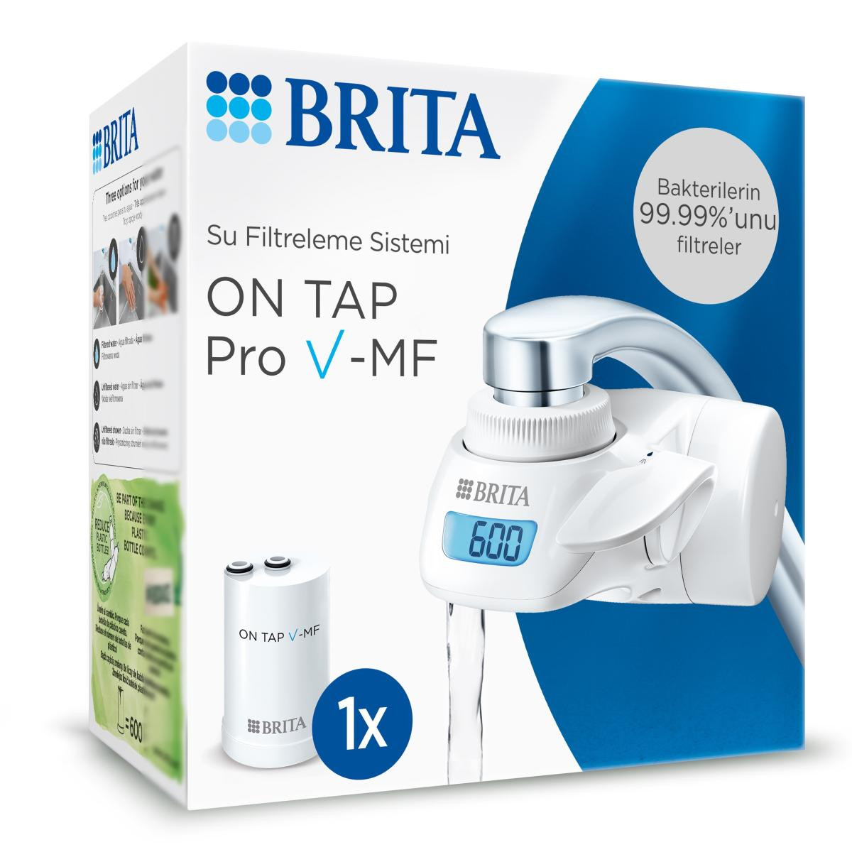 Brita On Tap Pro V-mf Musluk Üstü Filtreleme Sistemi