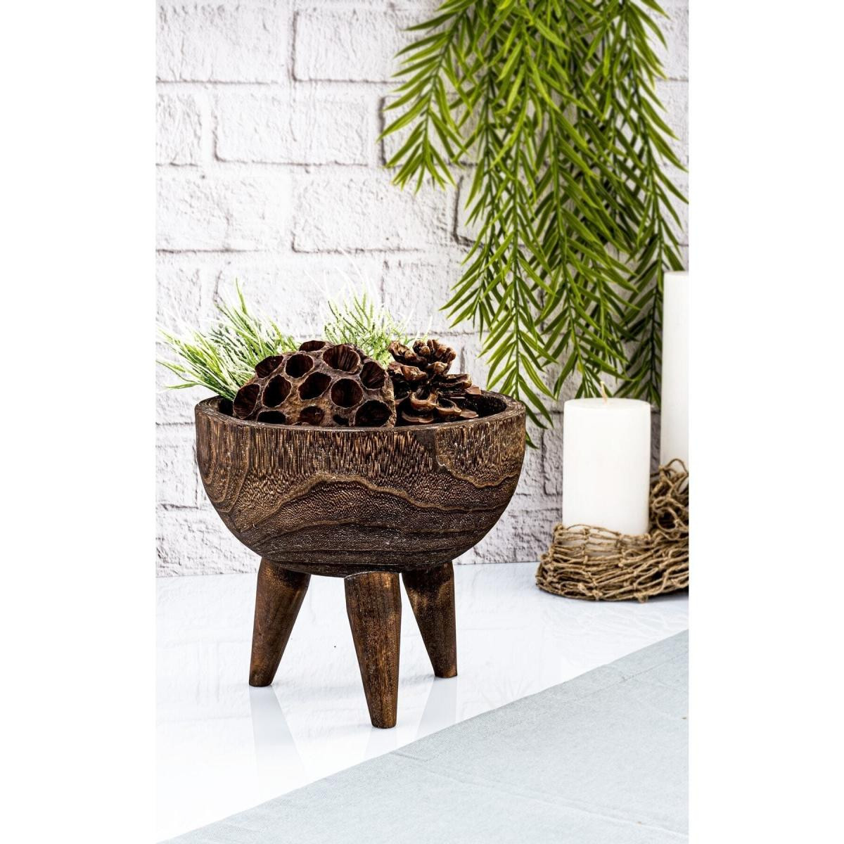 Bambum Arvia - Ayaklı Kase Büyük