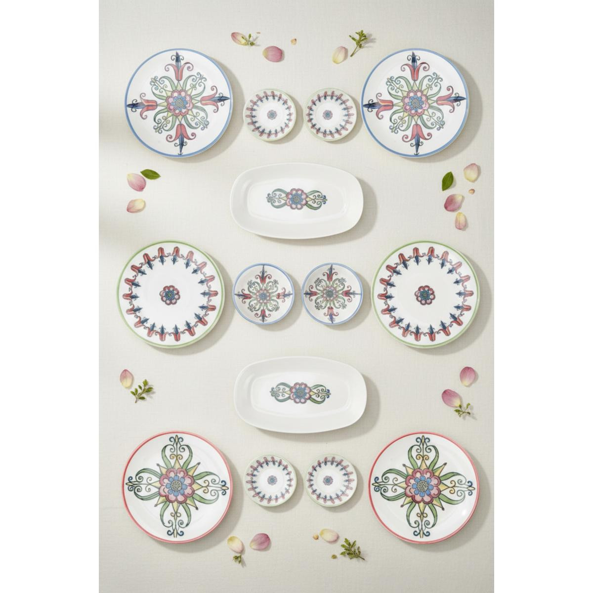 Bambum Moderna 14 Parça Kahvaltı Takımı Tulip