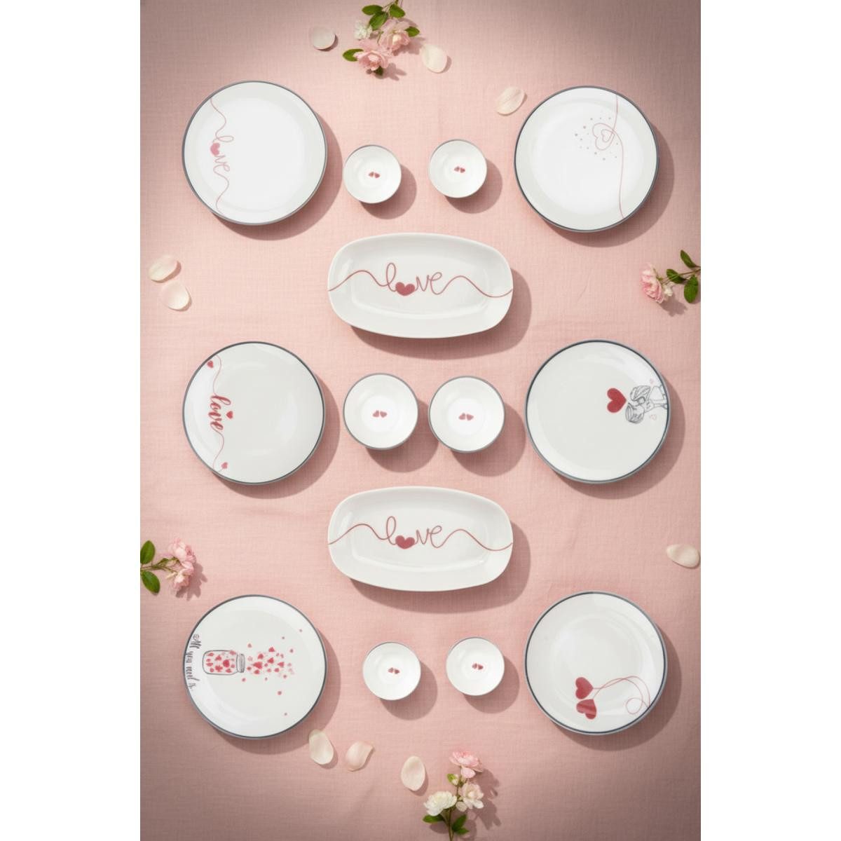 Bambum Moderna - 14 Parça Kahvaltı Takımı Teamo