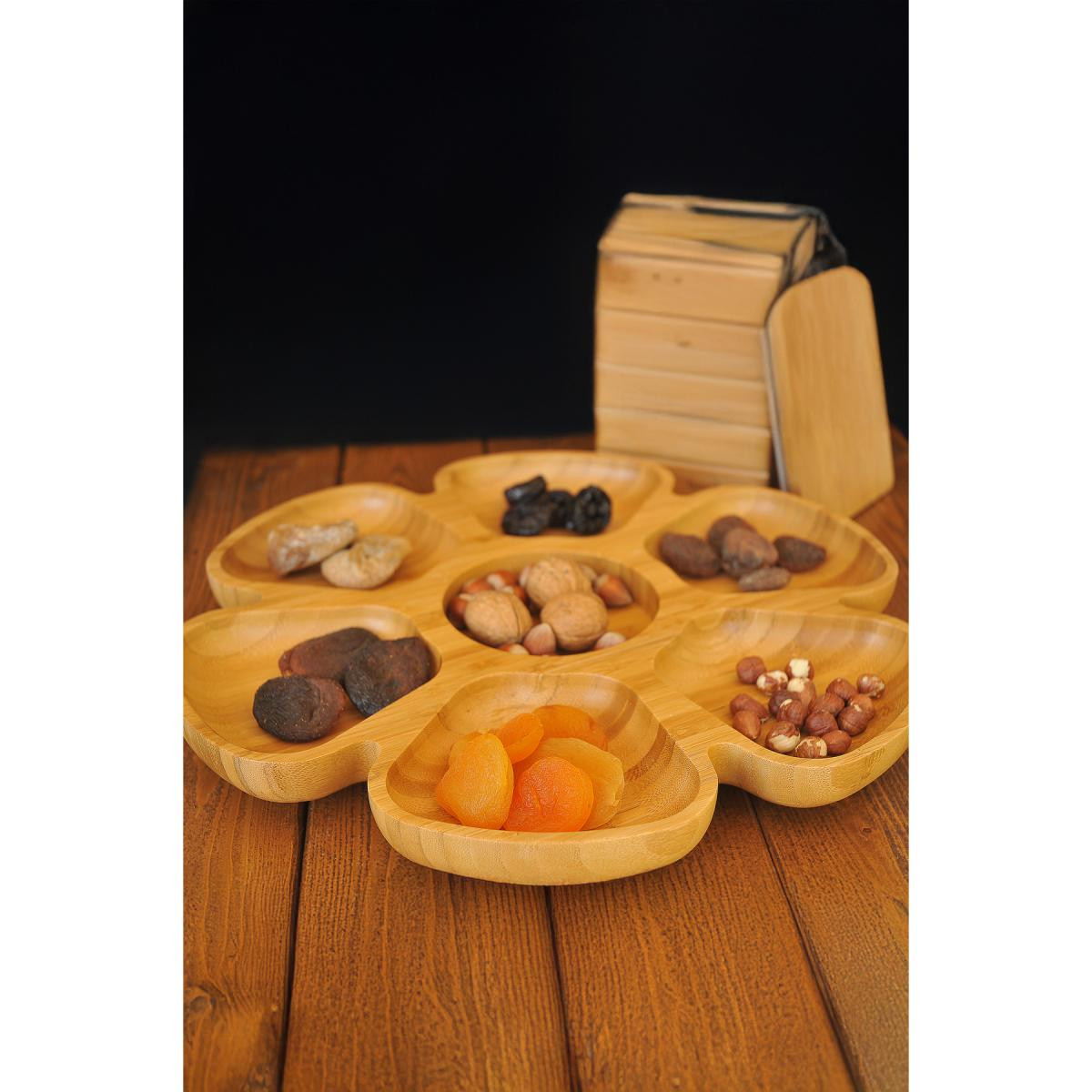 Bambum Pincho Bölmeli Dönen Çerezlik