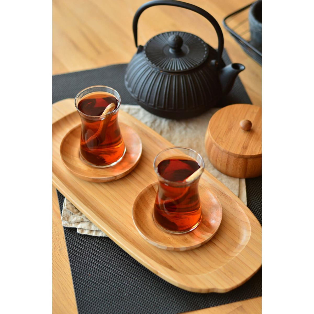 Bambum Getitaniumo - Dikdörtgen Tepsi Büyük