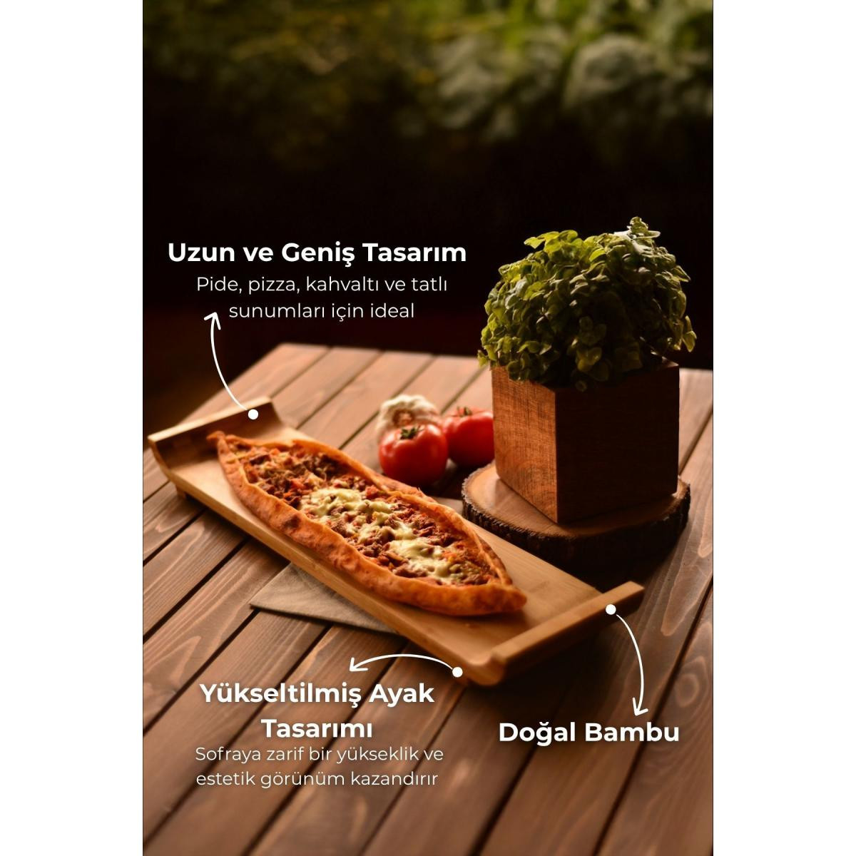 Bambum Decimus Sunum Tepsisi Büyük B0250