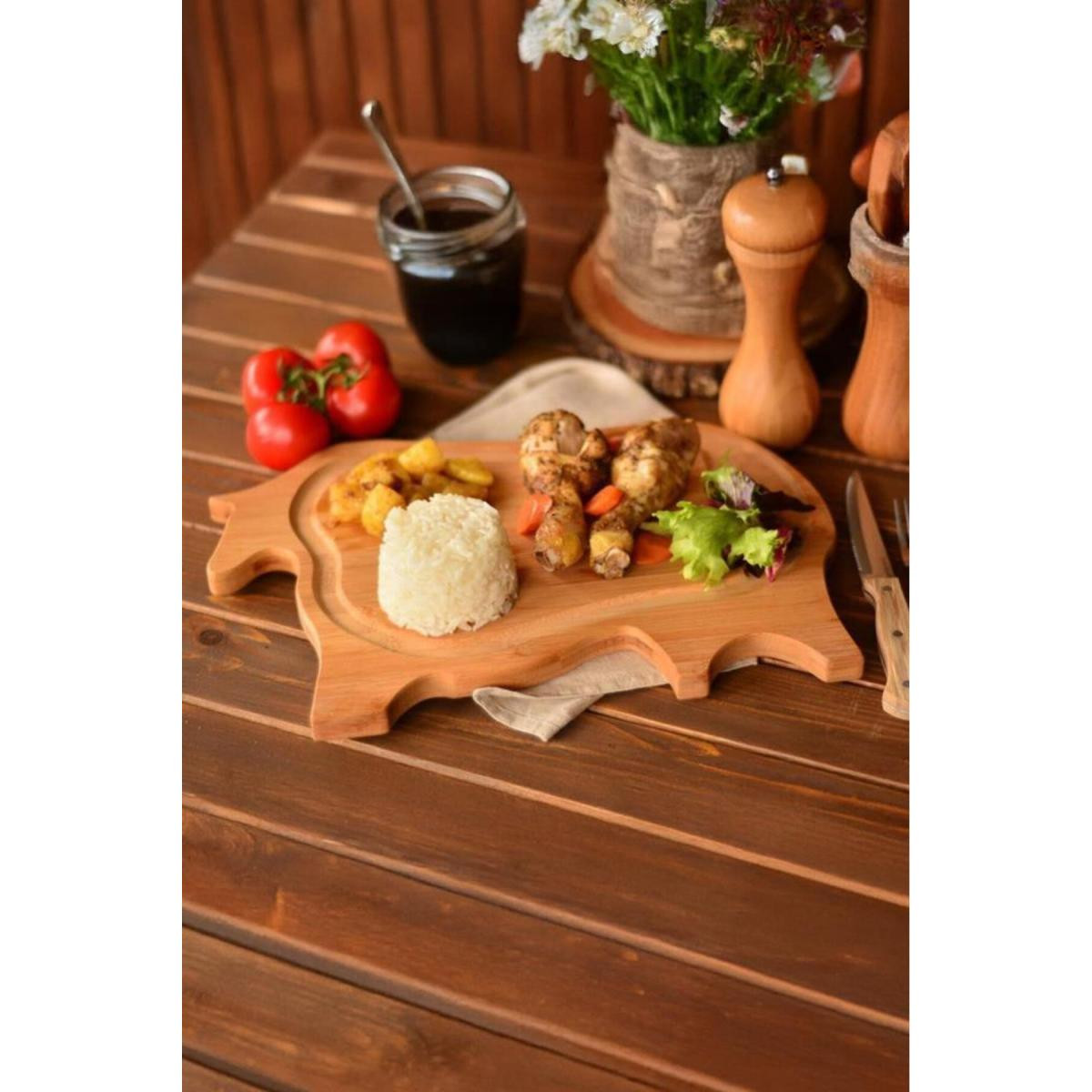 Bambum Bufi - Kesme & Steak Tahtası