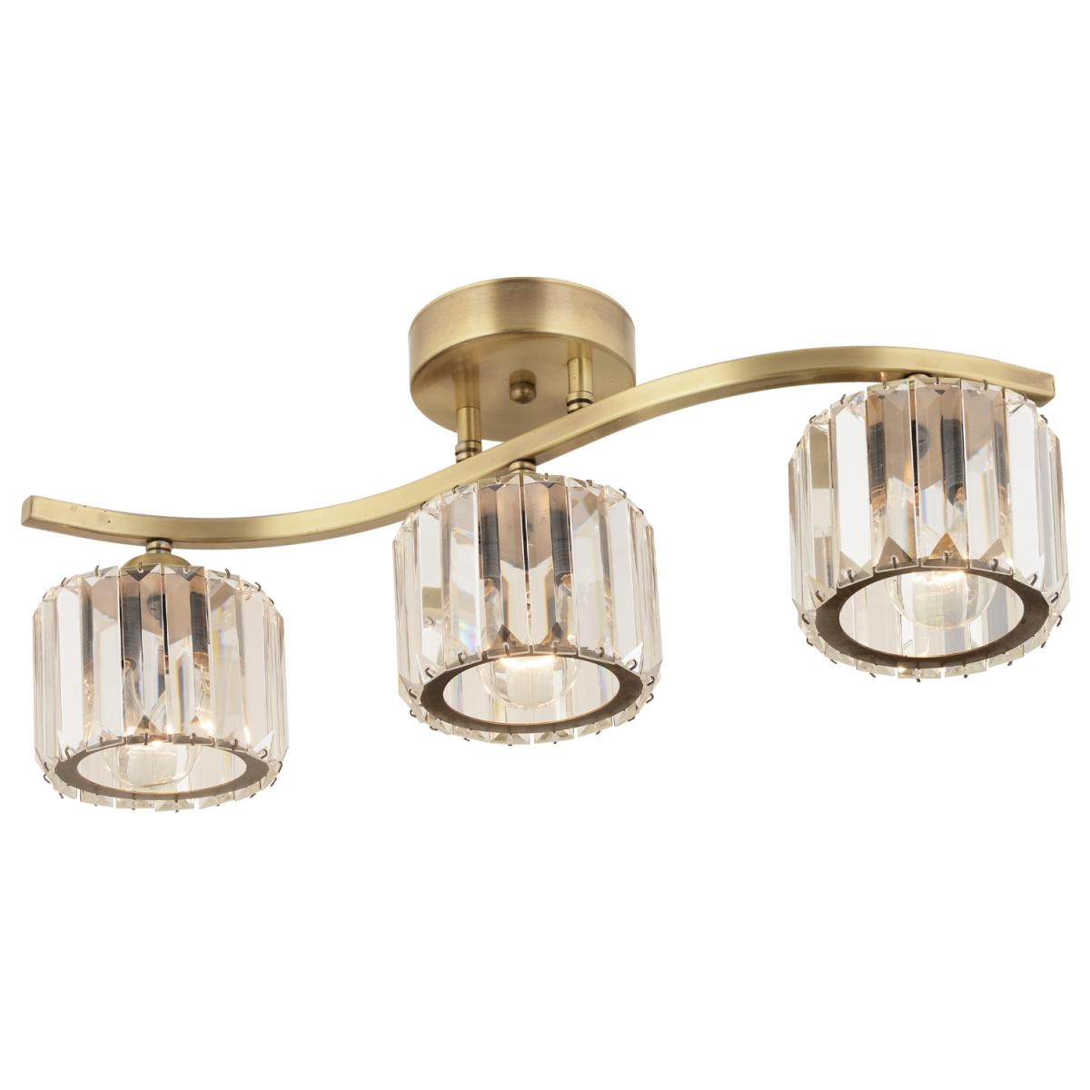 Apliqa Tufty 3lü Eskitme Kristalli Modern Yatak Odası Salon Kristal Avize