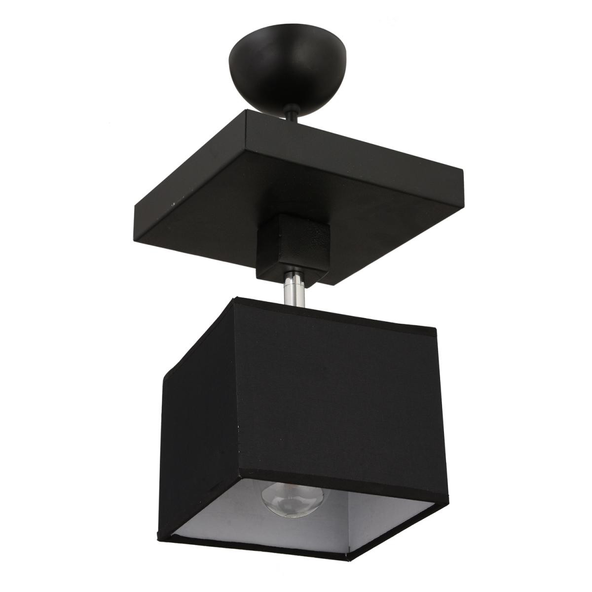 Apliqa Grande Siyah Tekli Modern Koridor Mutfak Salon Plafonyer Avize