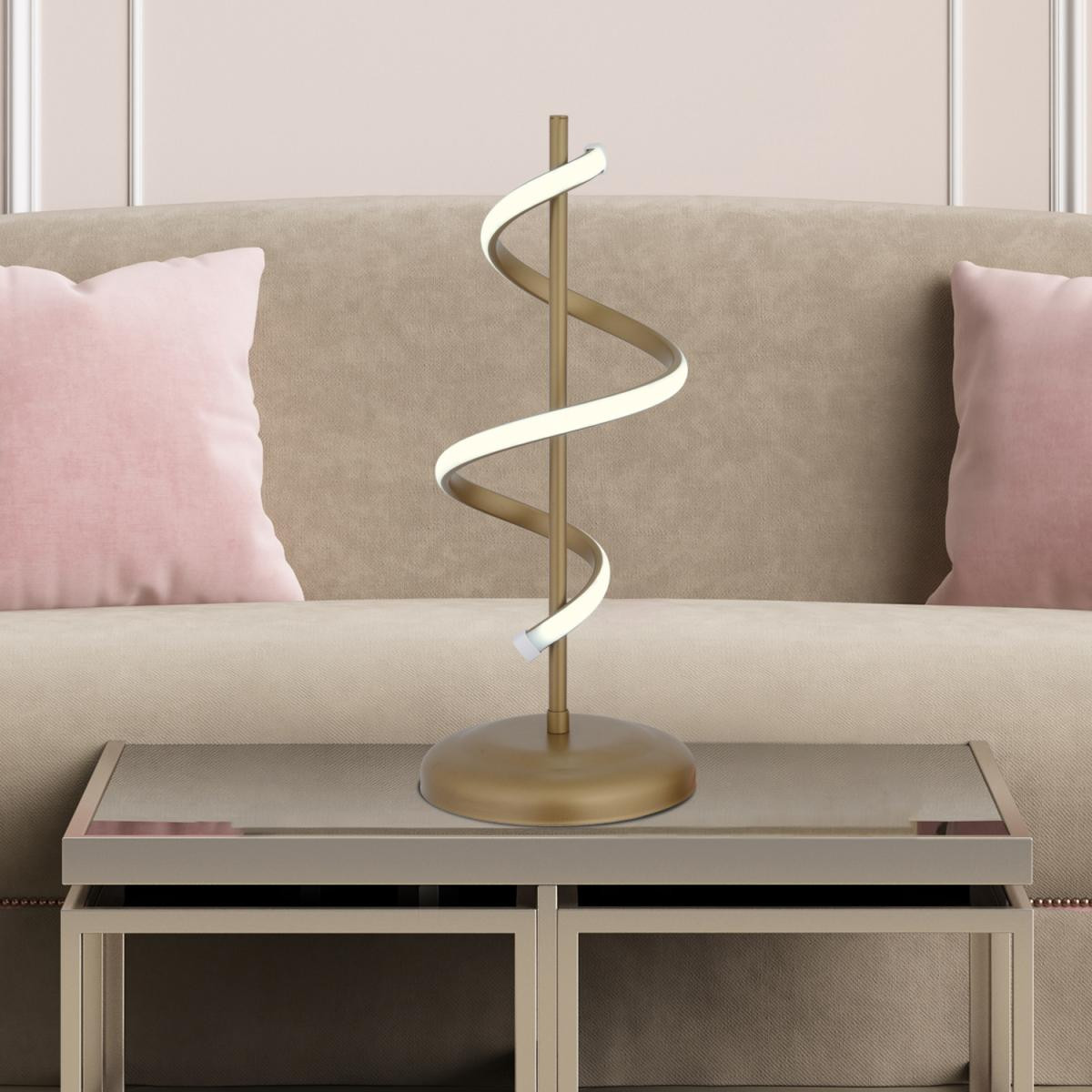 Apliqa Leatrice Tekli Eskitme 3 Renkli 20 Watt Ledli Modern Oturma Odası, Yatak Odası, Salon Led Abajur