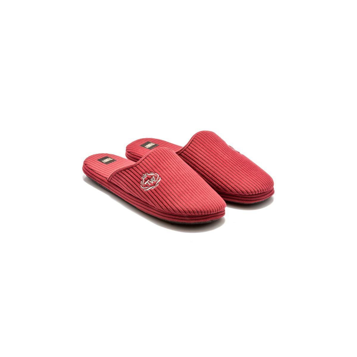 Twigy Muted Erkek Ev Terliği Bordo 43/44 Numara