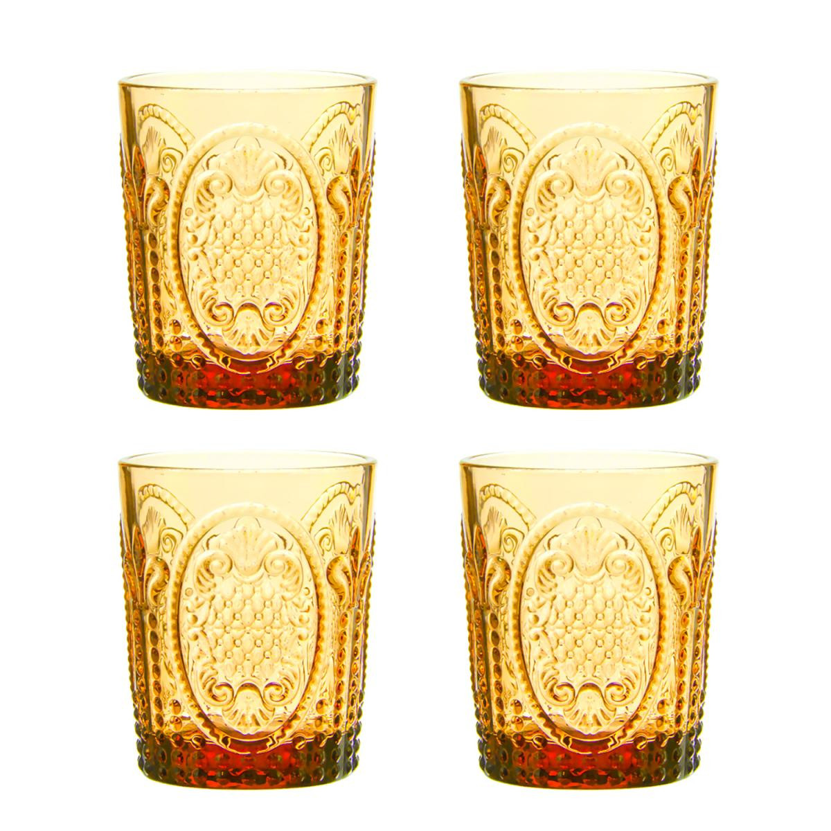 Lucky Art Velora Lucky Art 4lu Cam Su Bardagı Seti Amber