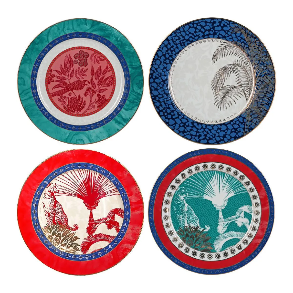 Lucky Art Palmera Bone 20cm 4lu Tabak Seti