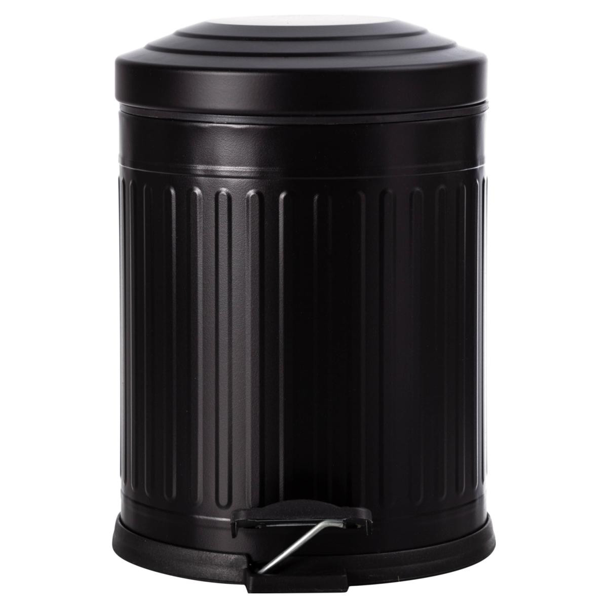 Mudo Home 5lt Pedalli Vintage Çöp Kovasi Si̇yah