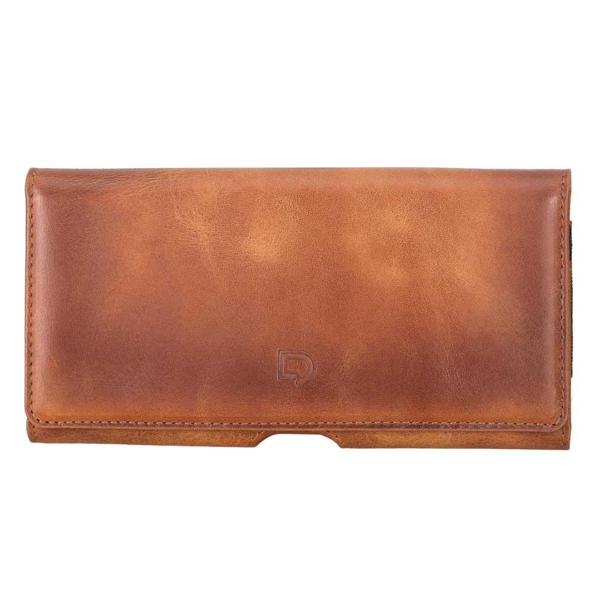 Bloominbag Arc Clip Heritage Tan Leather 6.1