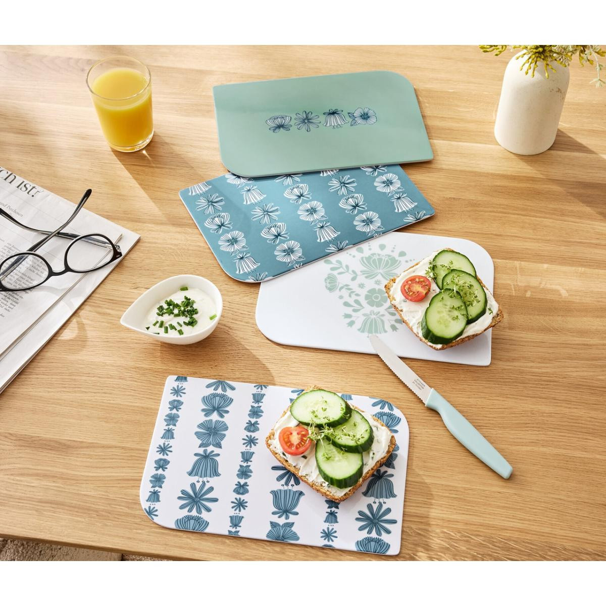 Tchibo 4 Adet Kahvaltı Servis Tahtası