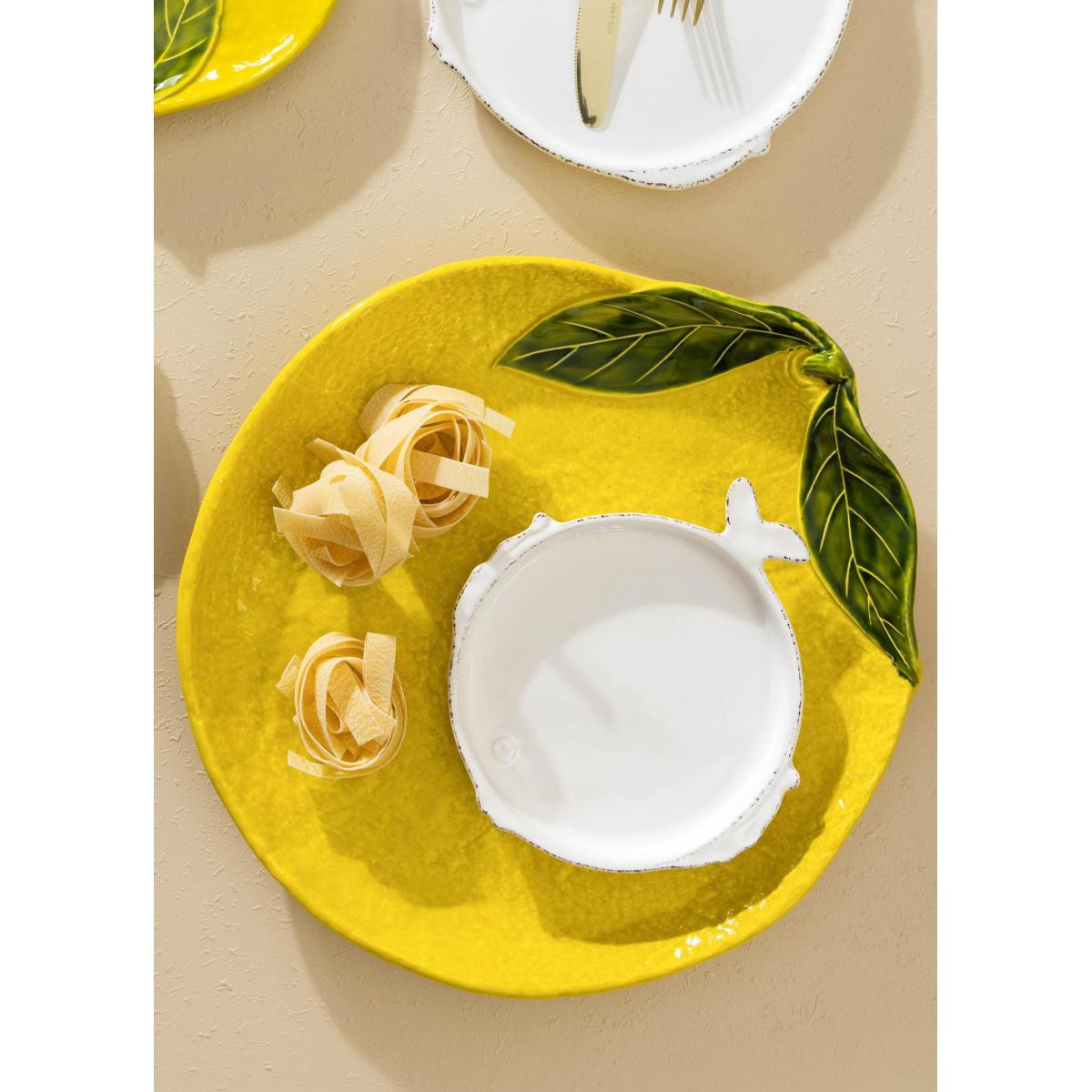 The Mia Servis Tabağı Sarı 34,5 Cm
