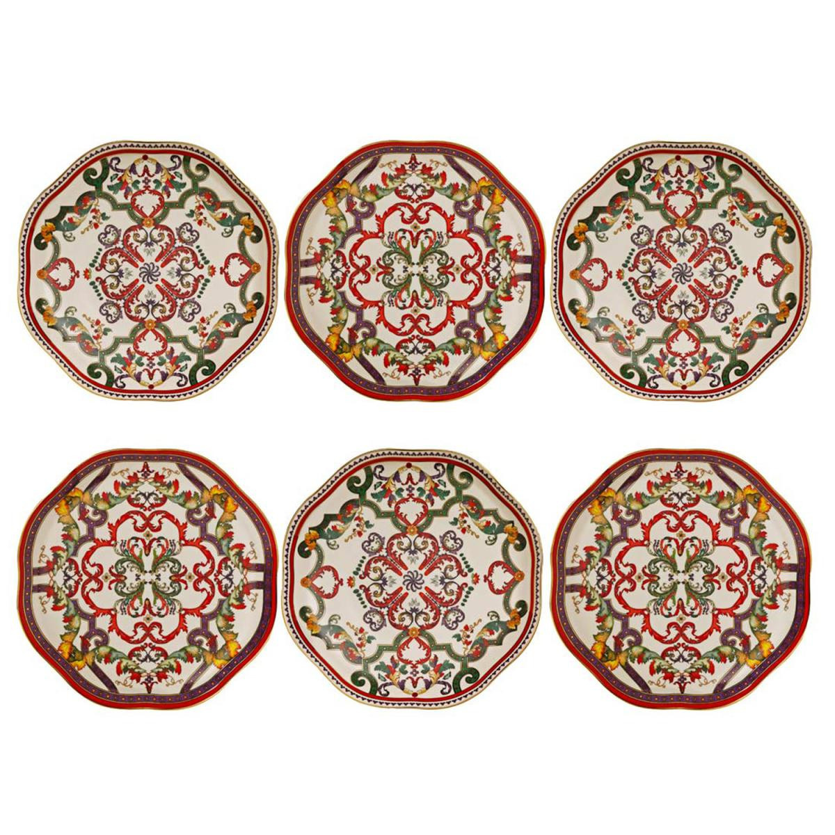 Lucky Art Velora Bone 20 Cm 6li Tabak Seti