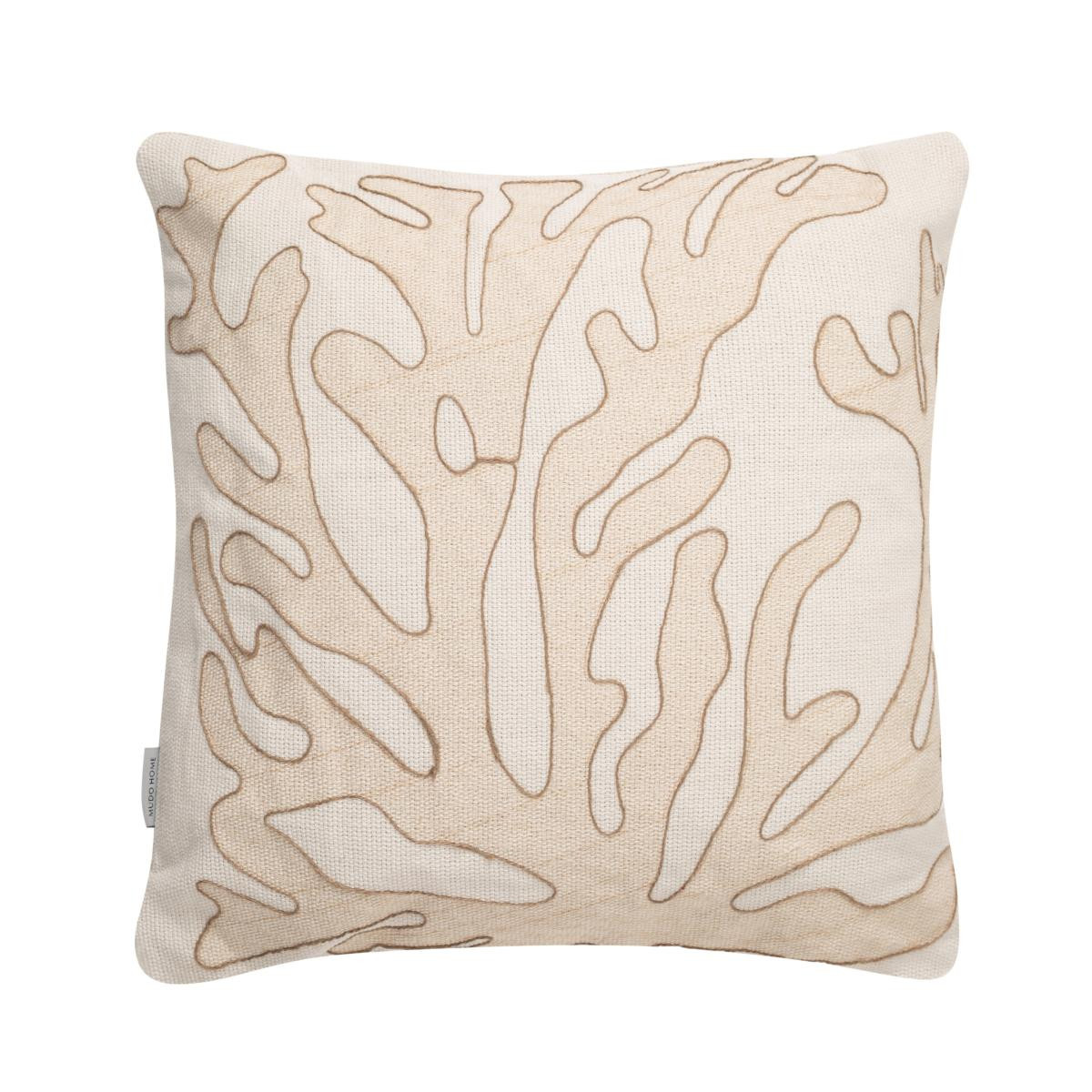 Mudo Home Coral Kirlent Bej 45x45