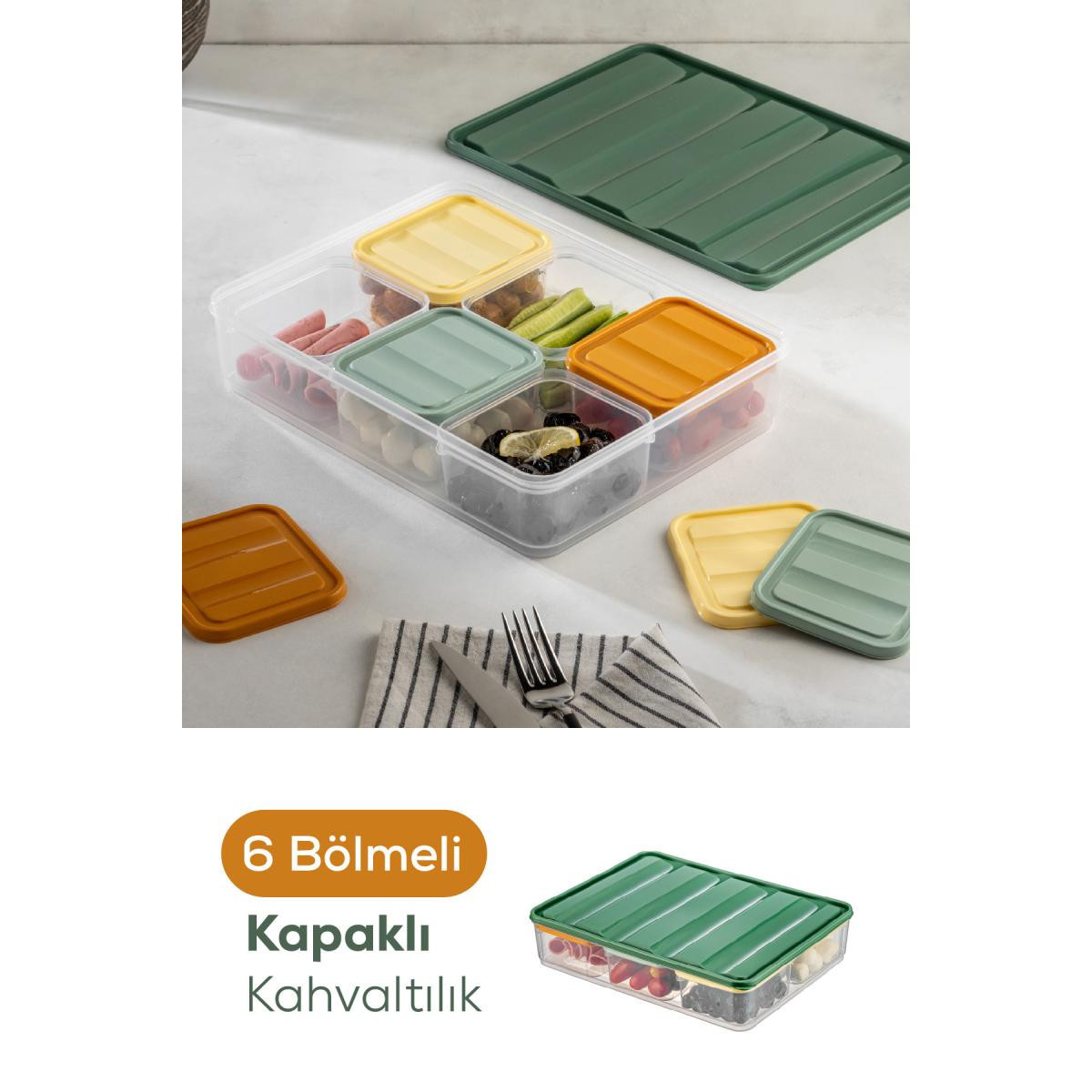 Vienev Bella Kahvaltılık Renkli