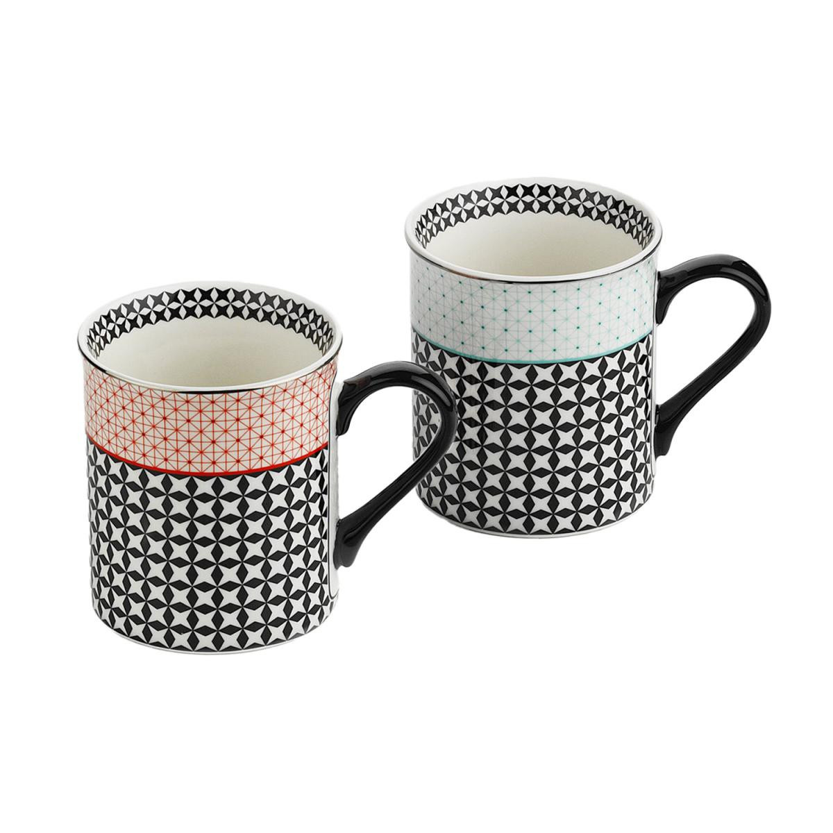 Lucky Art Asteria Bone 2li Kupa Seti 300 Ml