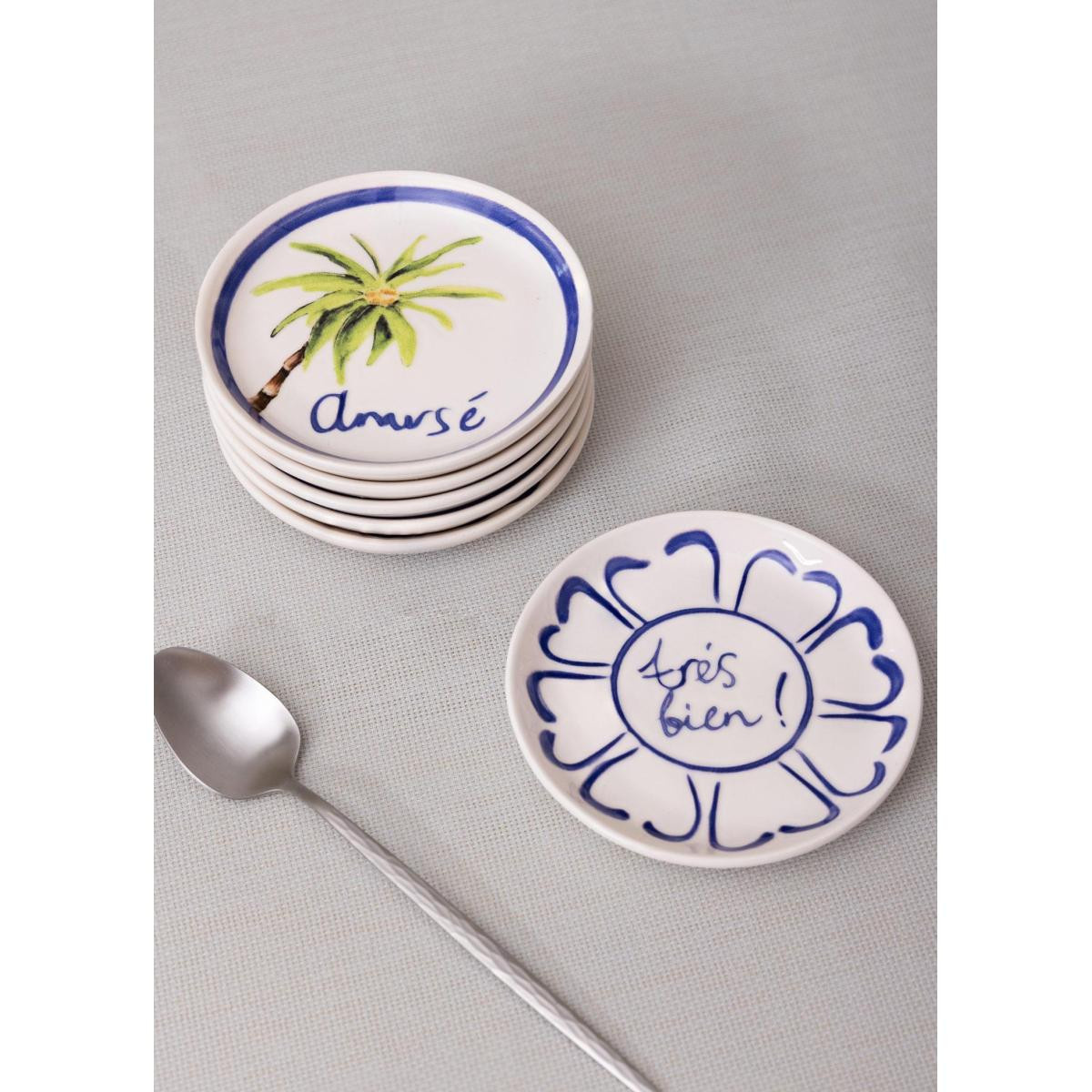 The Mia Palma Sosluk Çerezlik 6lı Set 10 Cm