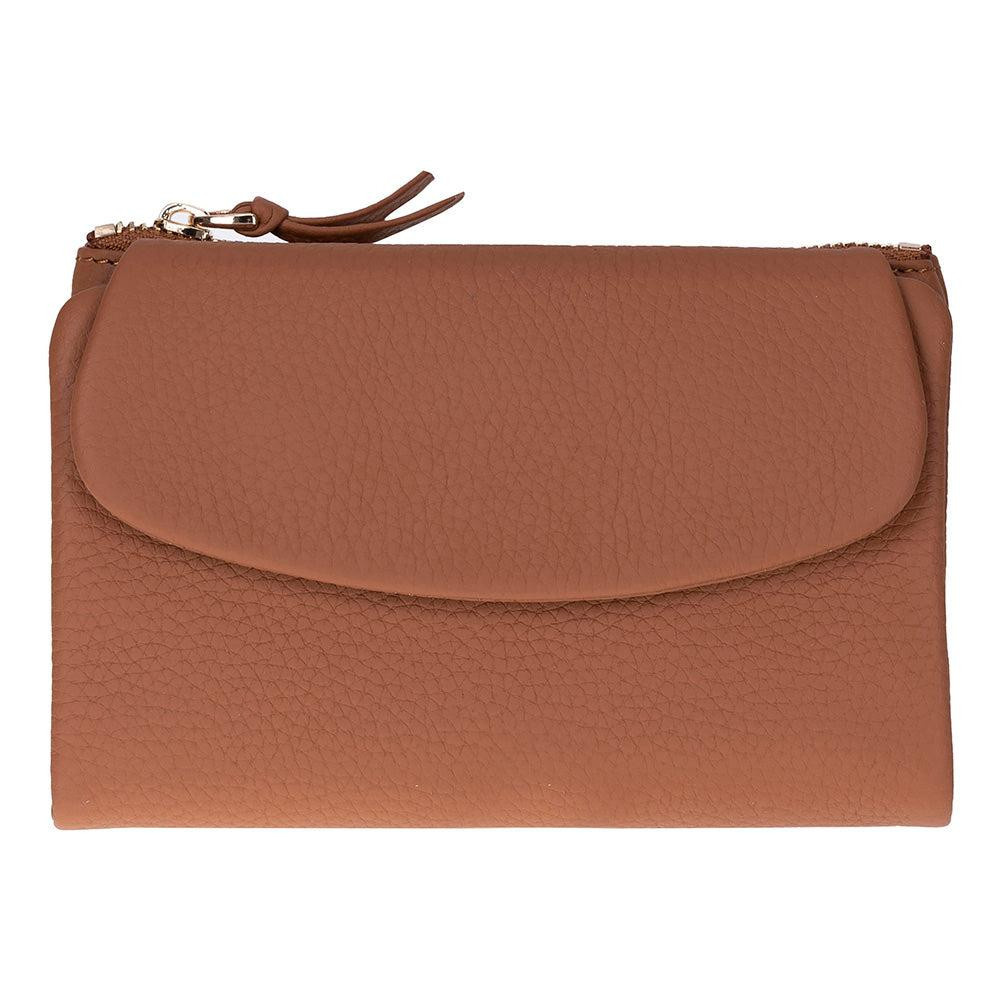 Bloominbag Élia Warm Tan Medium Deri Kadın Cüzdan & Clutch
