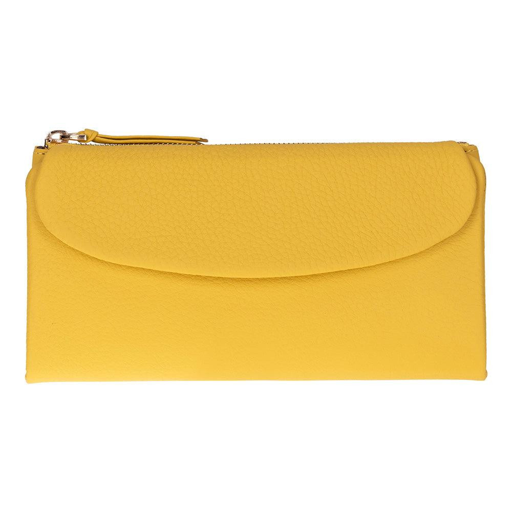 Bloominbag Élia Butter Yellow Large Deri Kadın Cüzdan & Clutch