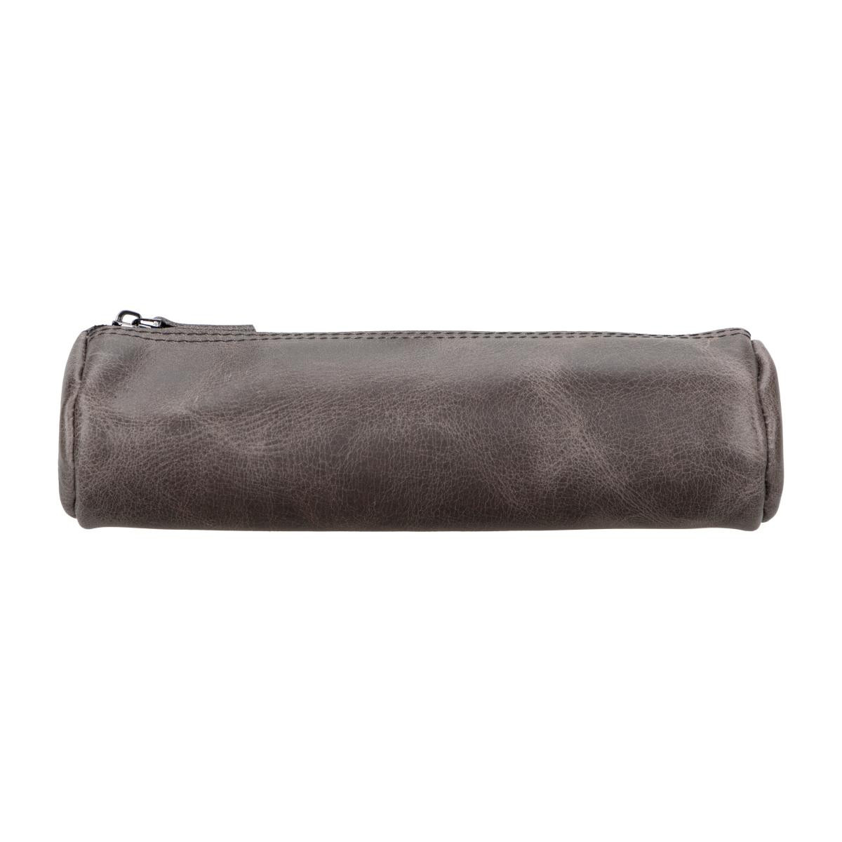 Bloominbag Essentia Stone Gray Hakiki Deri Kalemlik