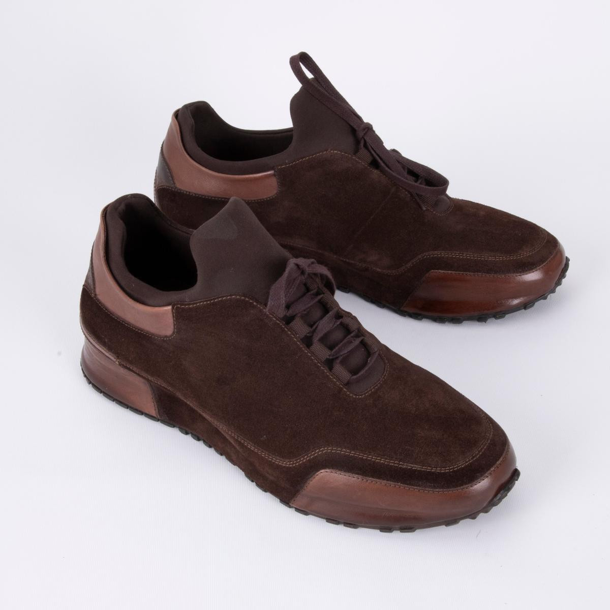 Bloominbag Verona Sneaker Soft Camel Premium Hakiki Aniline & Suede Deri Erkek Ayakkabı- 43 Numara