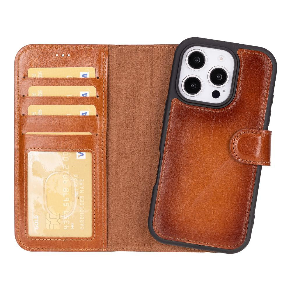 Bloominbag Aurel Magna Golden Tan Deri Iphone 16 Pro (6.3