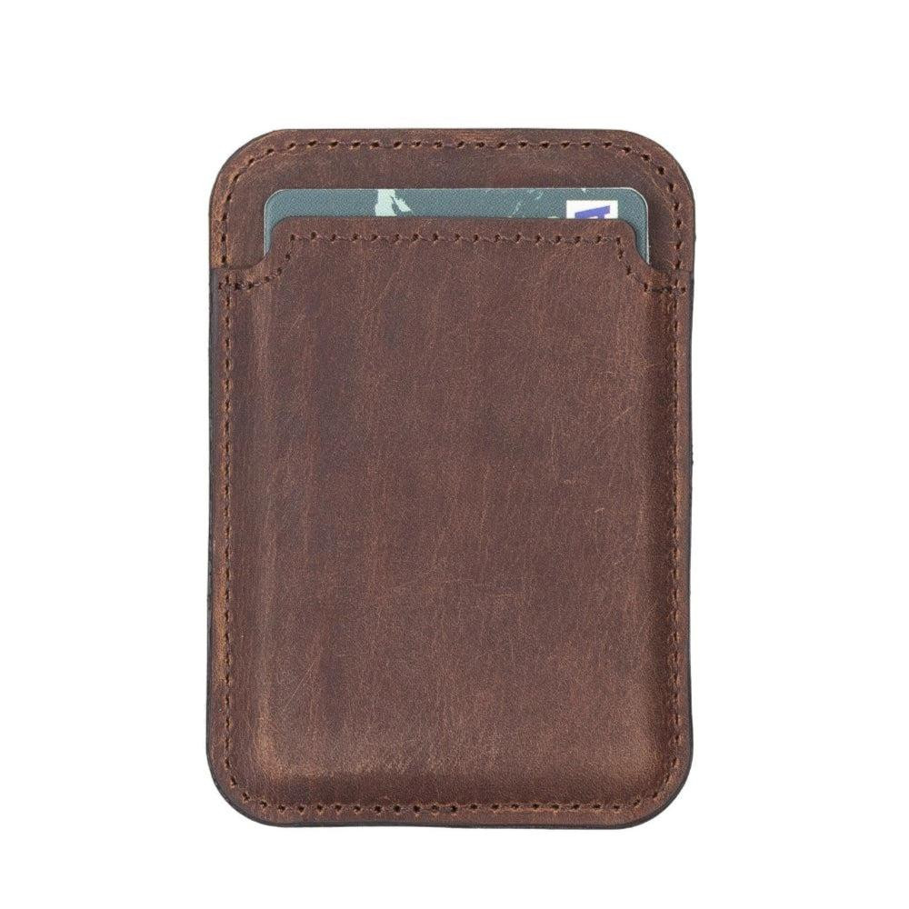 Bloominbag Snapé Saddle Heritage Mıknatıslı Deri Telefon Kartlık