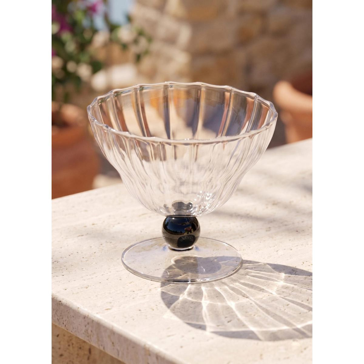 The Mia Cam Dondurmalık Ve Tatlı Sunum Kasesi Black 240 Ml