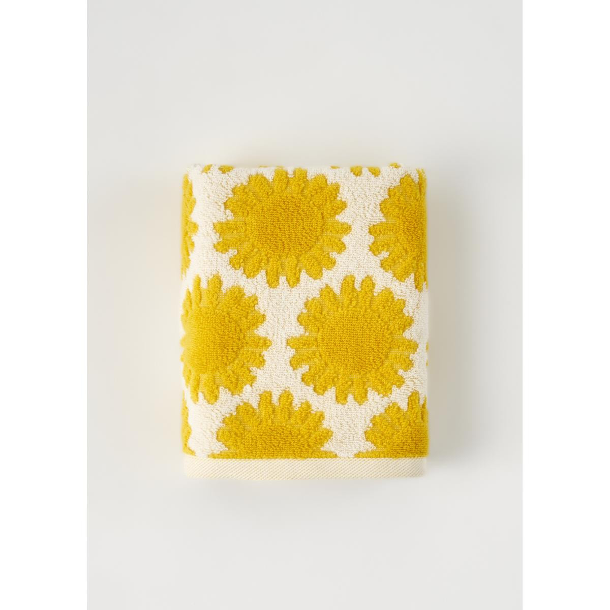 Bella Maison %100 Pamuk Sunny Yüz Havlusu Sarı (50x70 Cm)