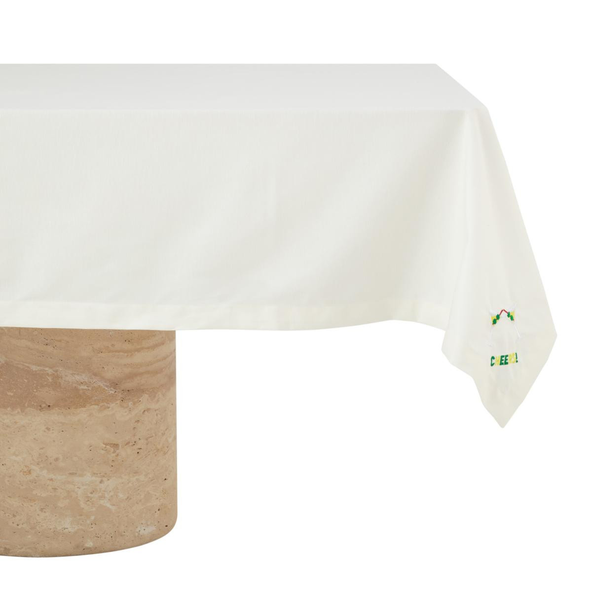 Mudo Home Summer Nakişli Masa Örtüsü 150x250 Cm