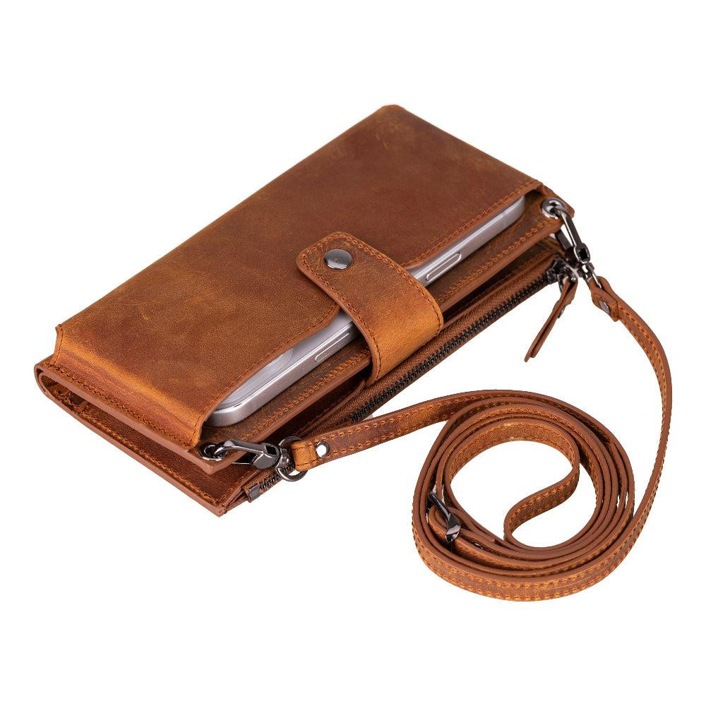 Bloominbag Lozan Strap Saddle Heritage Gerçek Deri Çapraz Askılı Cüzdan Çanta