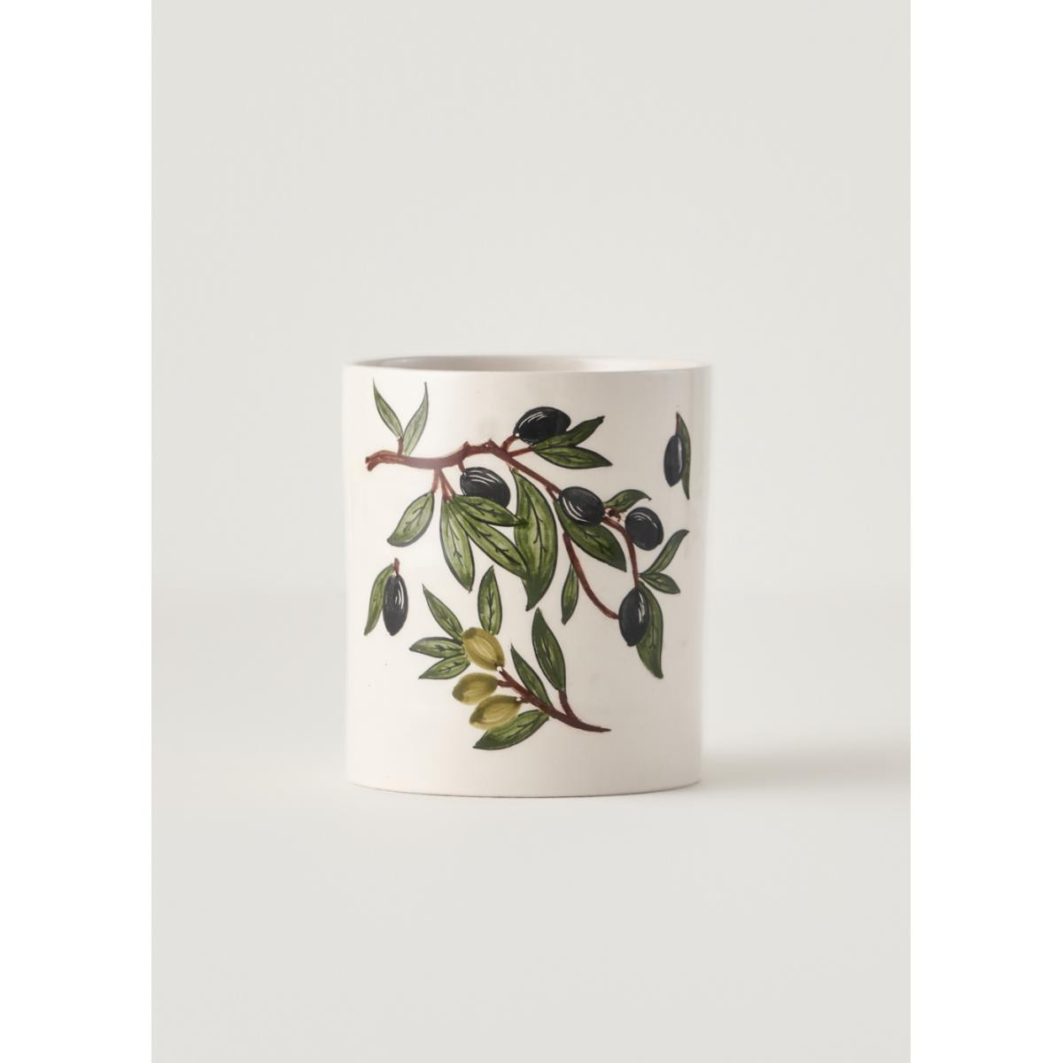 Bella Maison Olive Dik Kaşıklık (11,5x12,5 Cm) Çok Renkli
