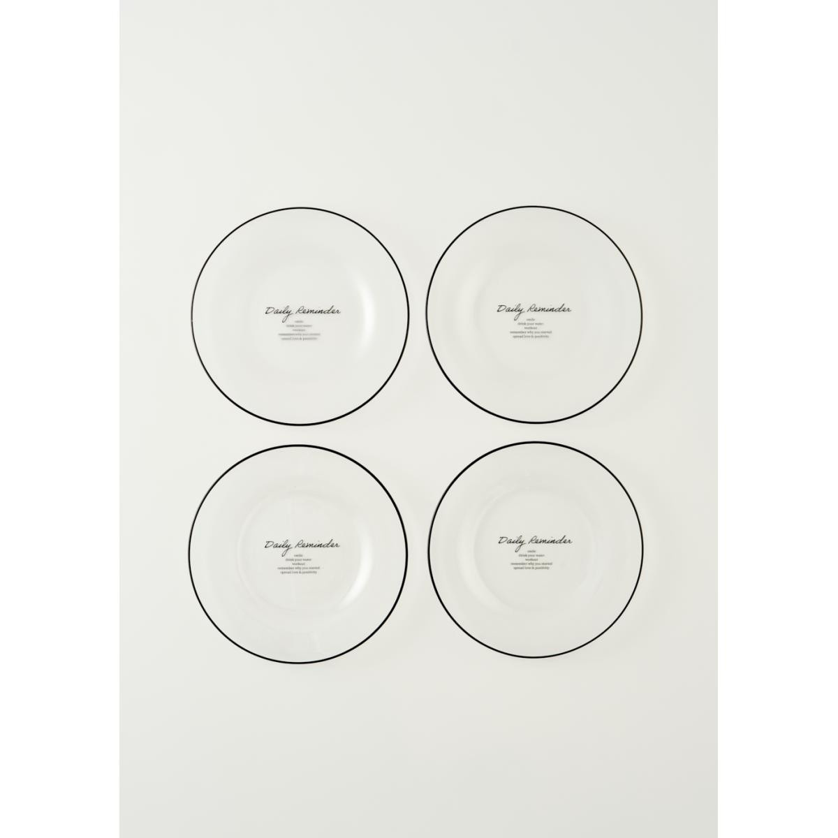 Bella Maison Daily Reminder Pasta Tabağı 4'lü (19 Cm)