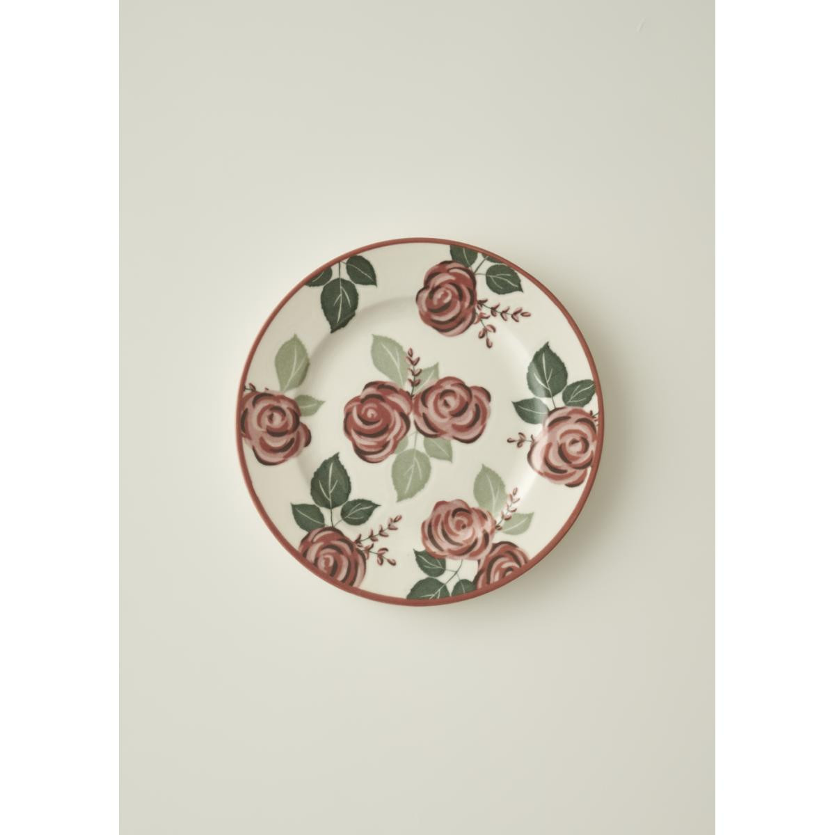 Bella Maison Rose Porselen Pasta Tabağı (21 Cm) Çok Renkli