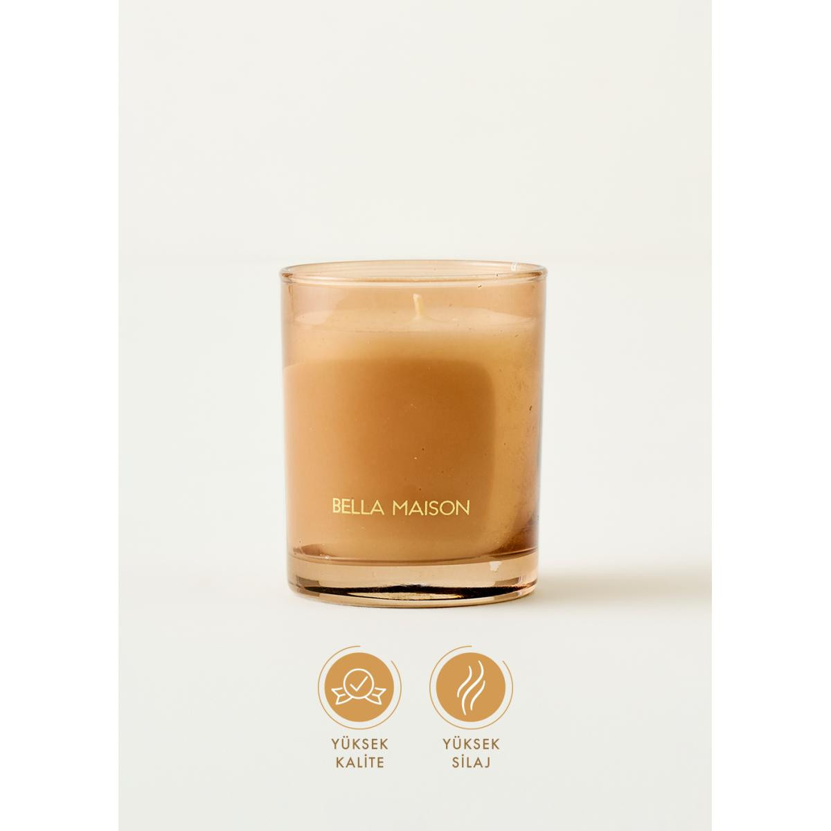 Bella Maison Oud Serenity Soya Wax Kokulu Mum Amber (120 Gr) Amber