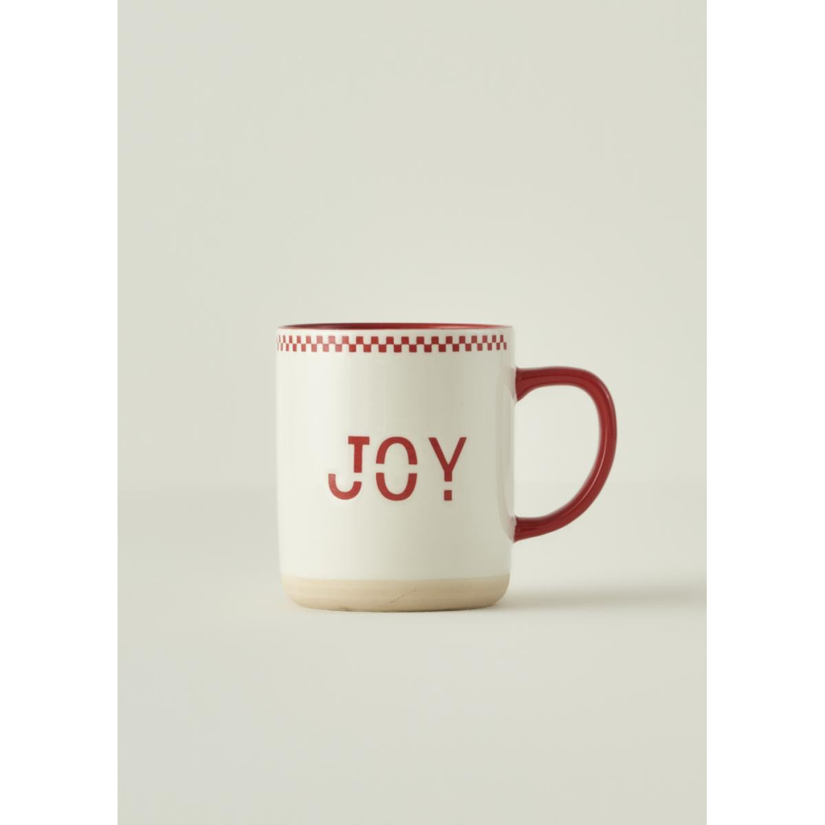 Bella Maison Joy Yılbaşı Stoneware Kupa Kırmızı (470 Cc) Kırmızı