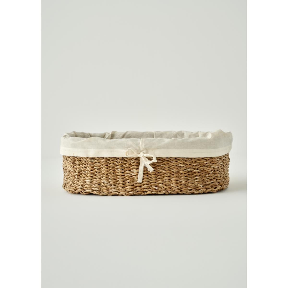 Bella Maison Diana Bezli Hasır Sepet Naturel (42x25 Cm) Naturel