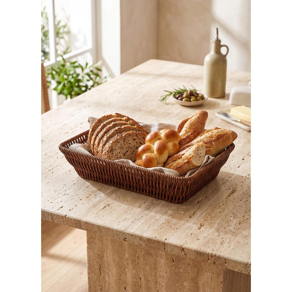 The Mia Ekmek Sepeti 26 X 20 Cm