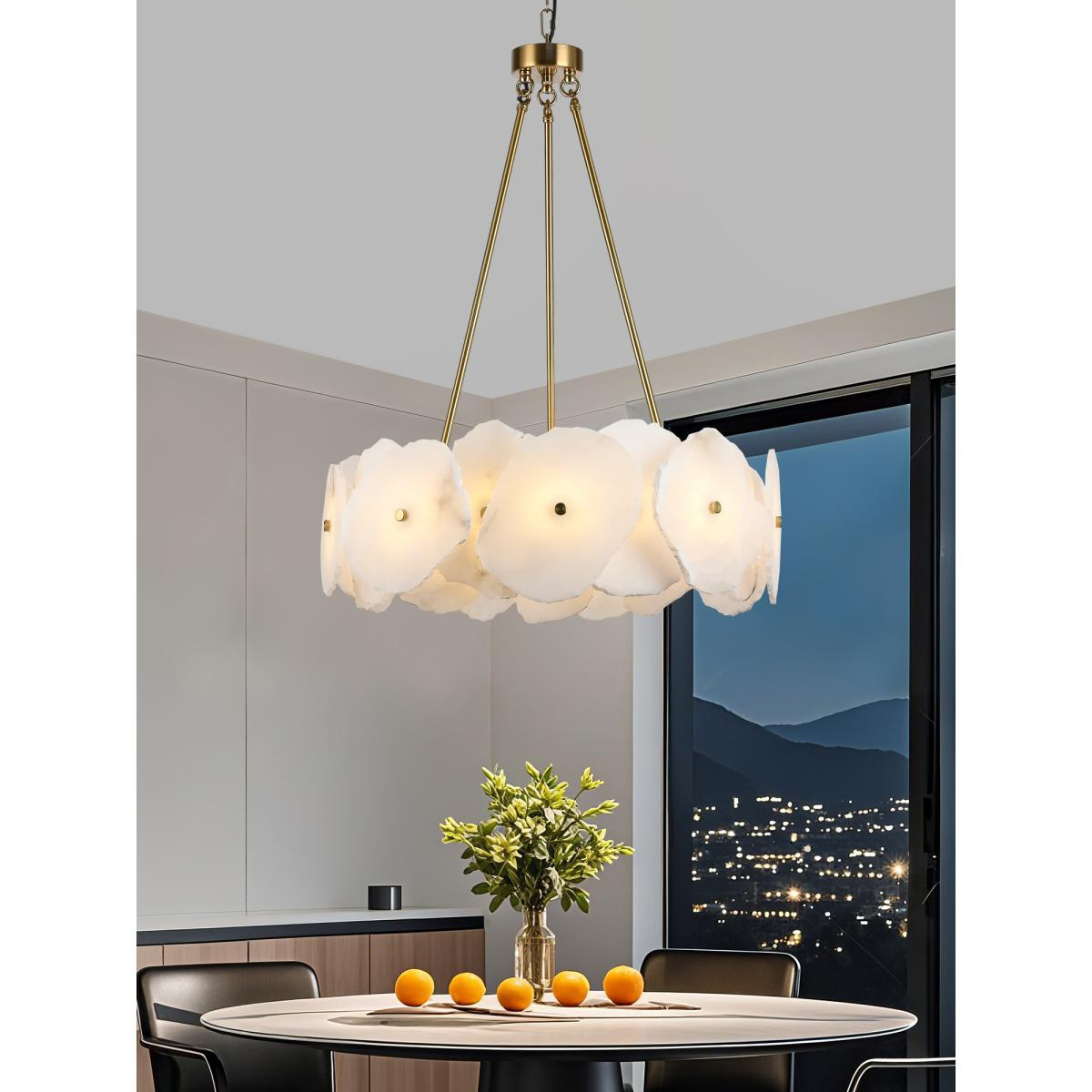 Apliqa Harlow 60'lık Gold 48 Watt Ledli Avize