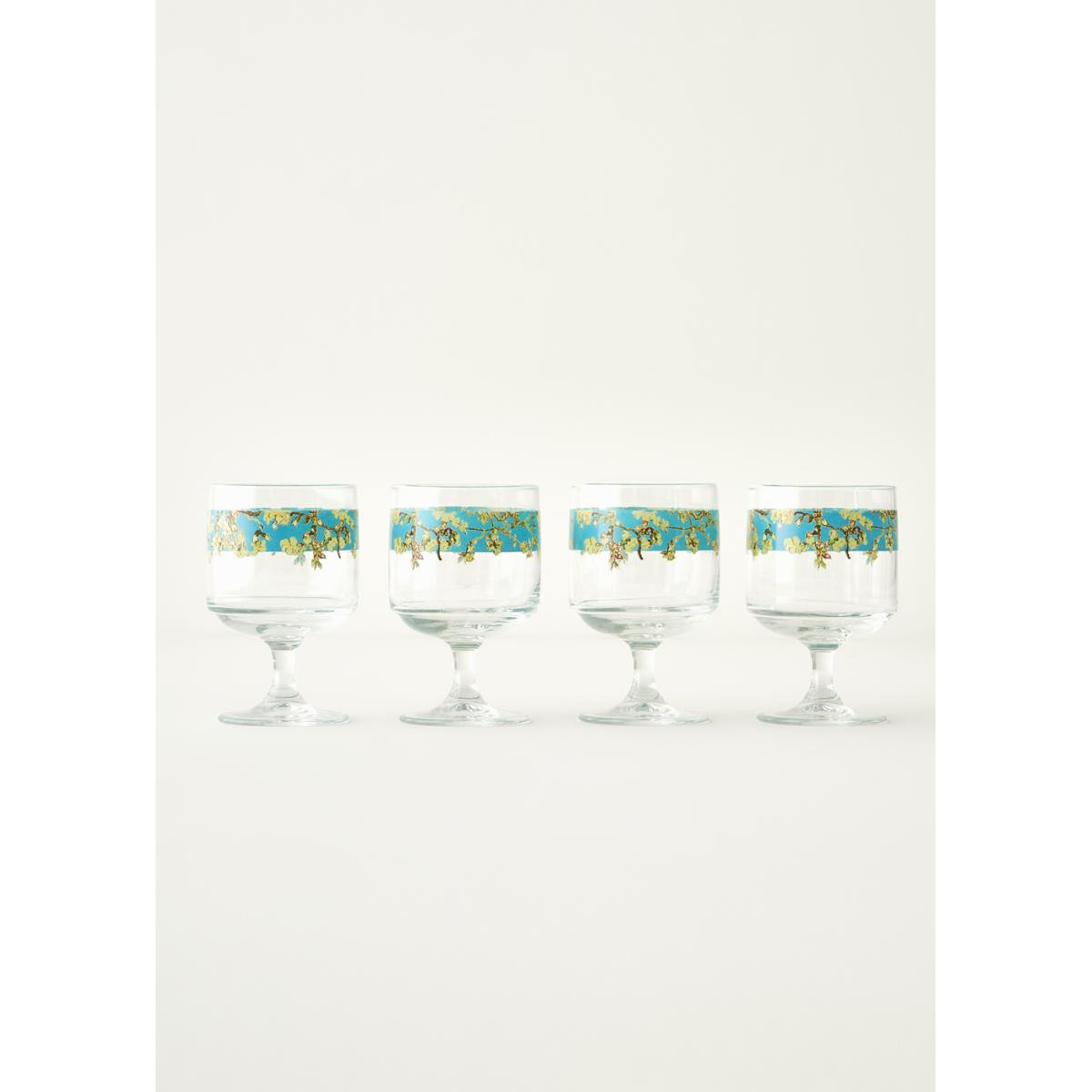Bella Maison Van Gogh Almond Blossom Cup 4’lü Turkuaz (300 Cc)