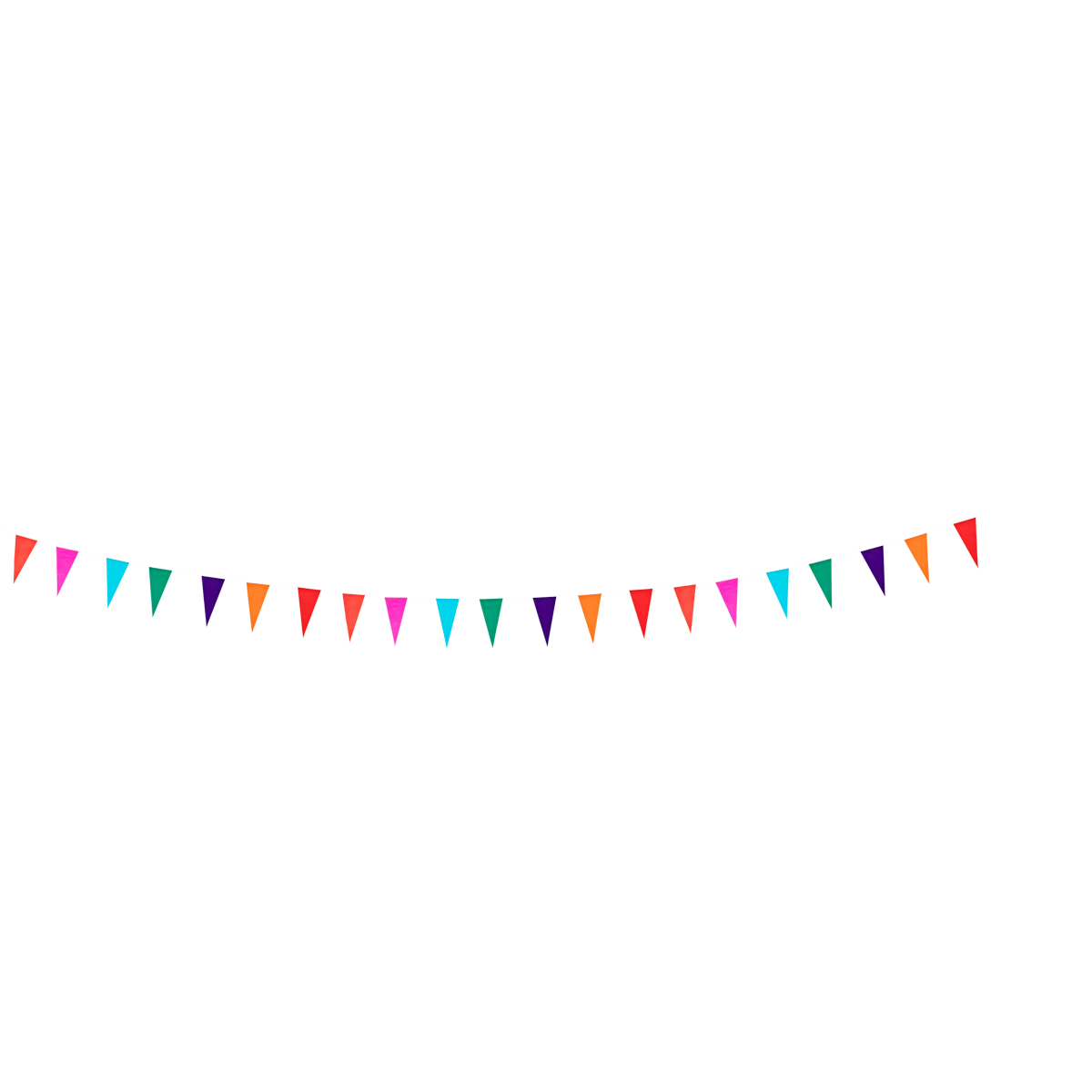 Flying Tiger Copenhagen Çok Renkli Bayrak Asma Süs