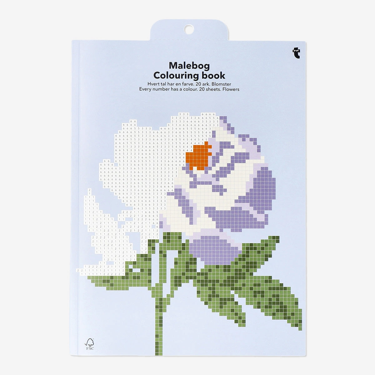 Flying Tiger Copenhagen Sonbahar Temalı Numaralı 40 Sayfa Boyama Kitabı