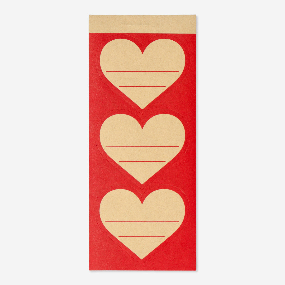 Flying Tiger Copenhagen 15'li Kalp Şekilli Hediye Etiketi Seti