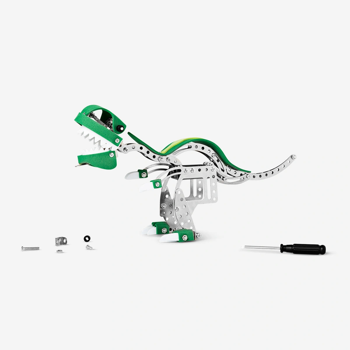Flying Tiger Copenhagen Kendin Yap Metal Yeşil T-Rex Figürü | Karaca