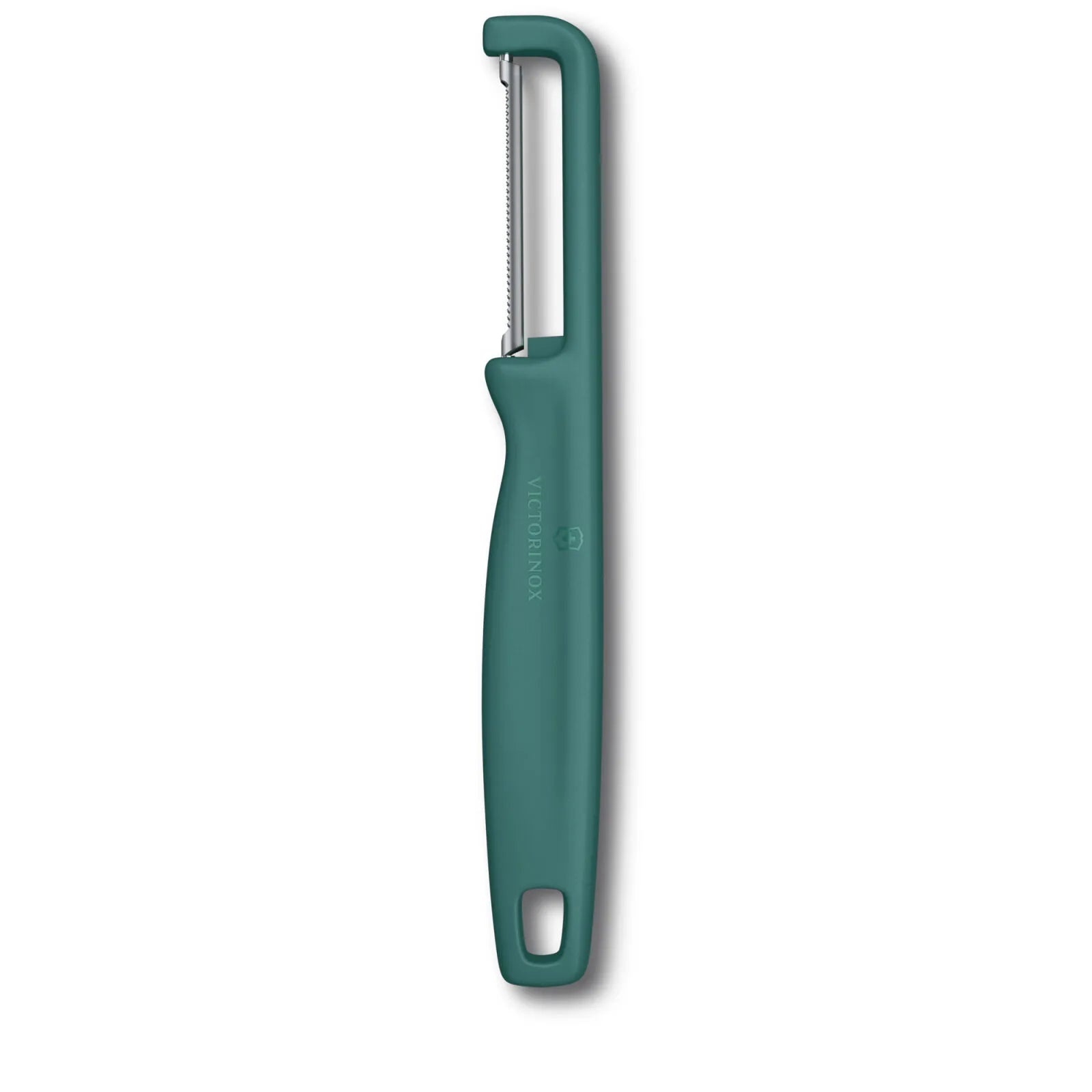 Jumbo Victorinox 6.0943.4 IOTA Tırtıklı Kenar Çift Taraf Yeşil Soyacak