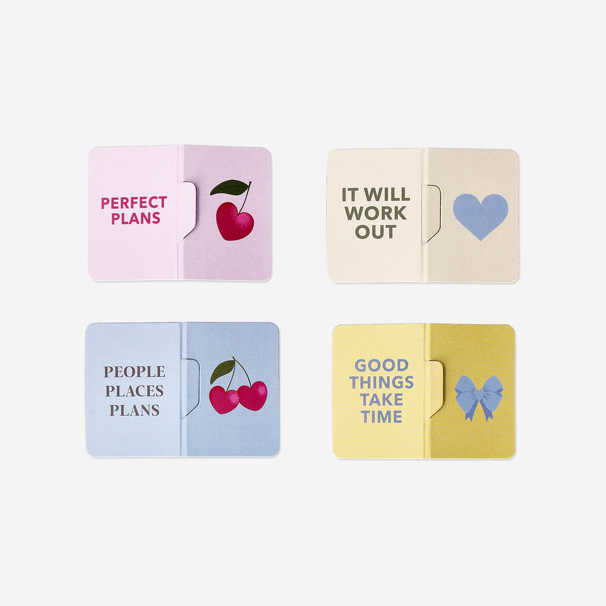 Flying Tiger Copenhagen 4'lü Çok Renkli Mıknatıslı Kitap Ayracı