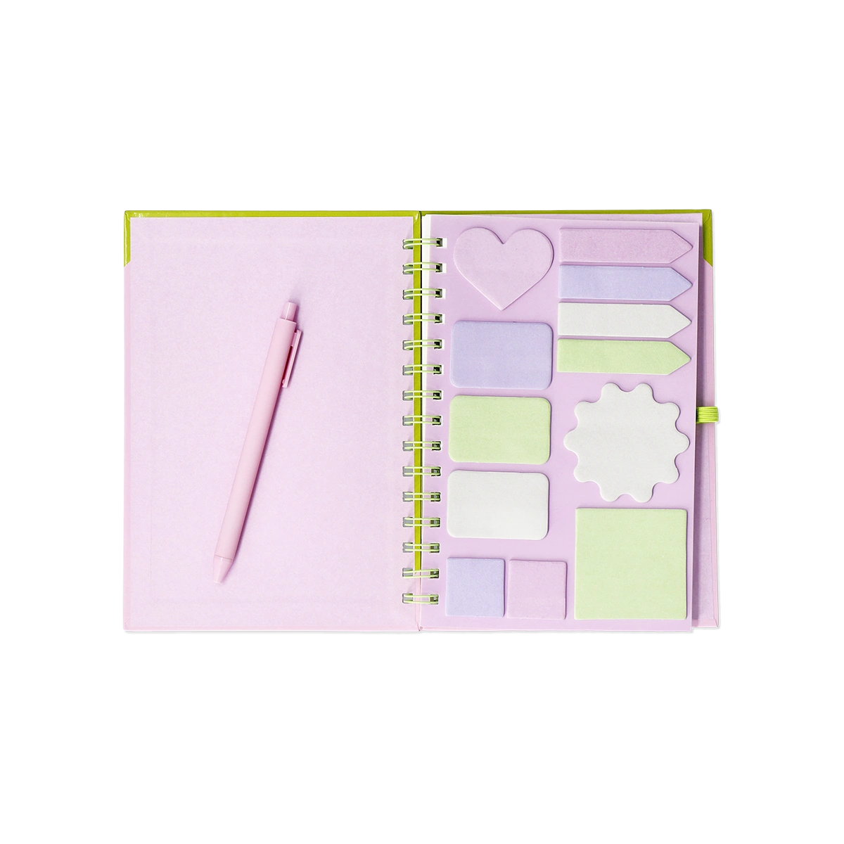 Flying Tiger Copenhagen Yapışkan Not Kağıtlı Kalemli Defter A5